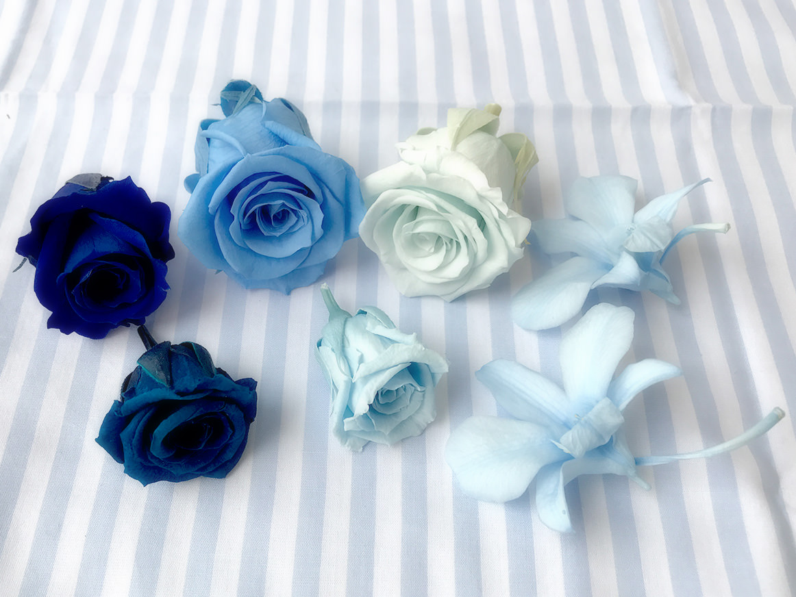 プリザーブドフラワーには青い薔薇があるって本当 花riro通信