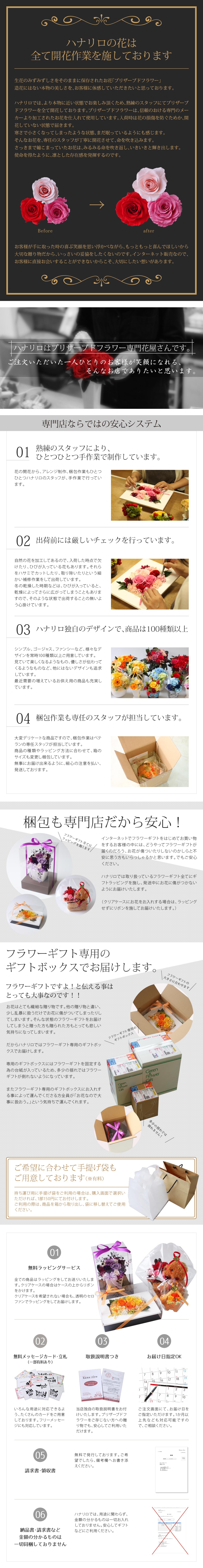 商品説明-花屋-フラワーギフト-インターネット宅配花屋さん花RiRo