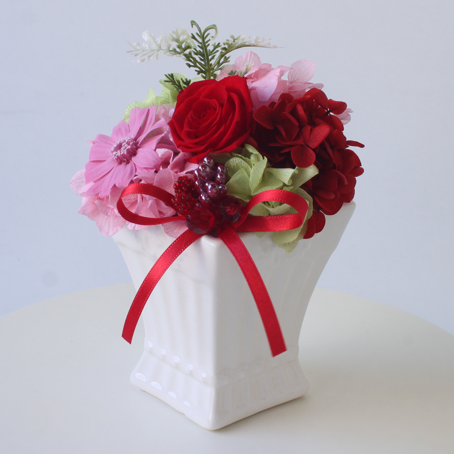 プリモ（赤ピンク系）/プリザーブドフラワー プリザーブドフラワー