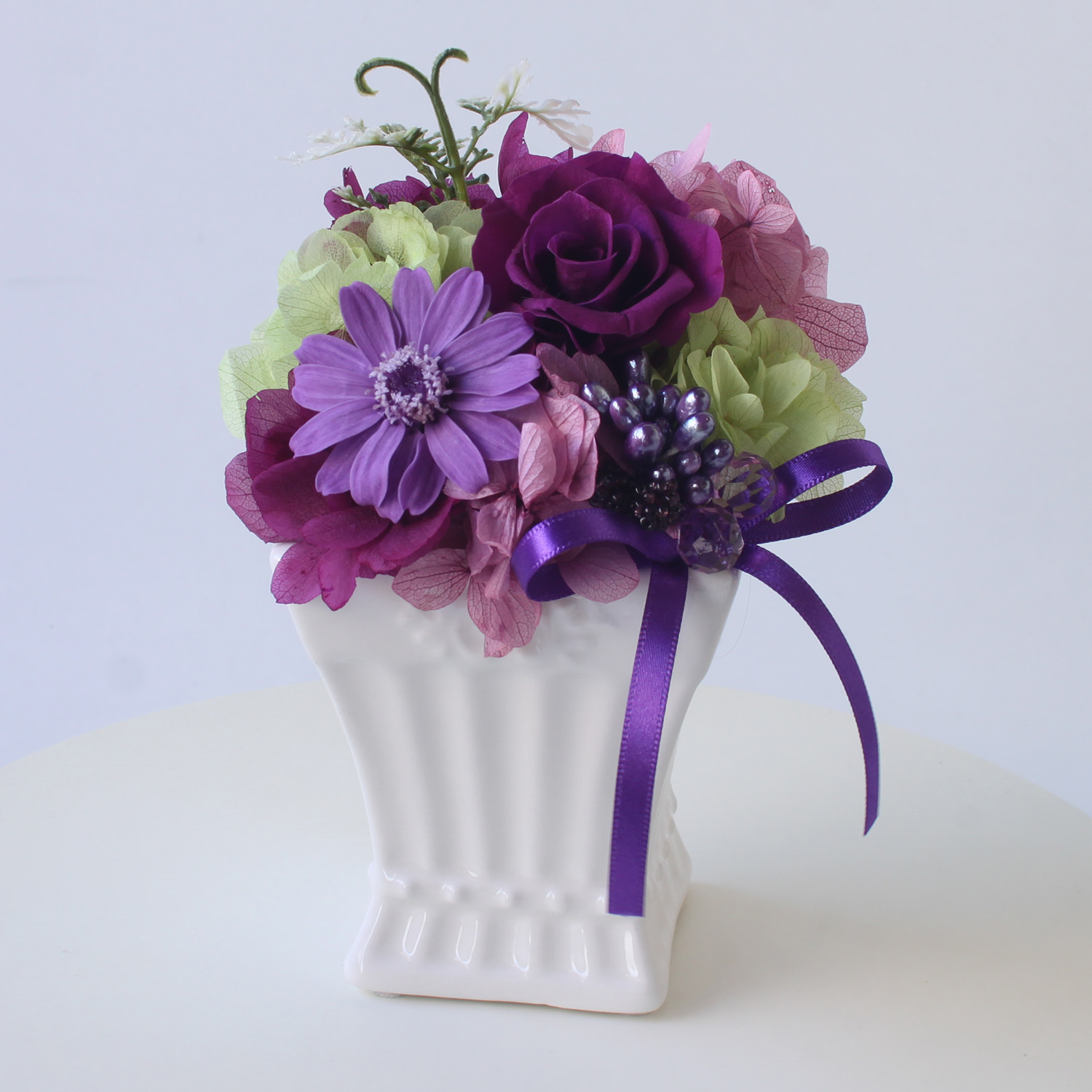 プリモ（紫系）/プリザーブドフラワー プリザーブドフラワーギフトの